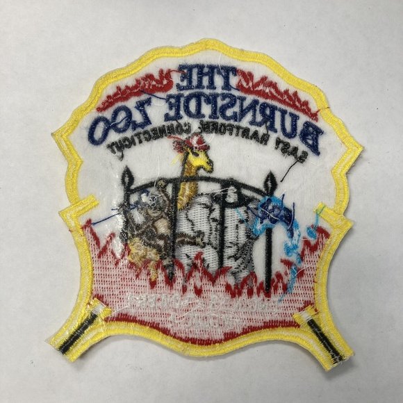 East Hartford Burnside Zoo Fire Department Patch Connecticut CT Ladder Rescue - Picture 2 of 4